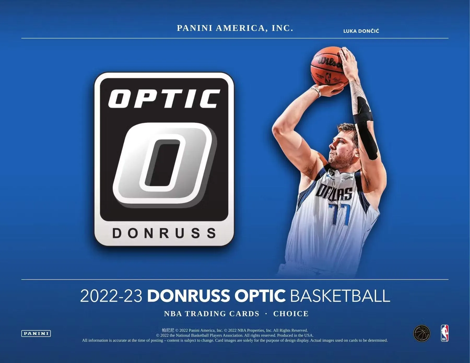 2022-23 Donruss Optic Choice NBA Basketball Box