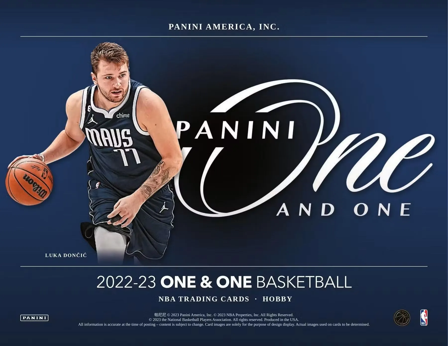 2022-23 Panini One and One Basketball Hobby Box