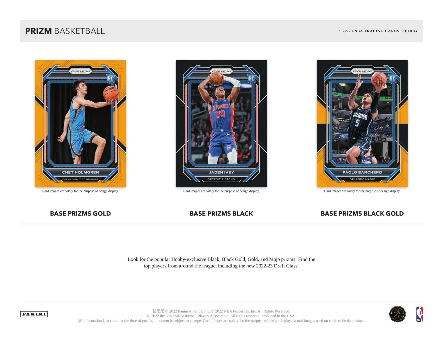 2022-23 Panini Prizm Basketball Hobby Box