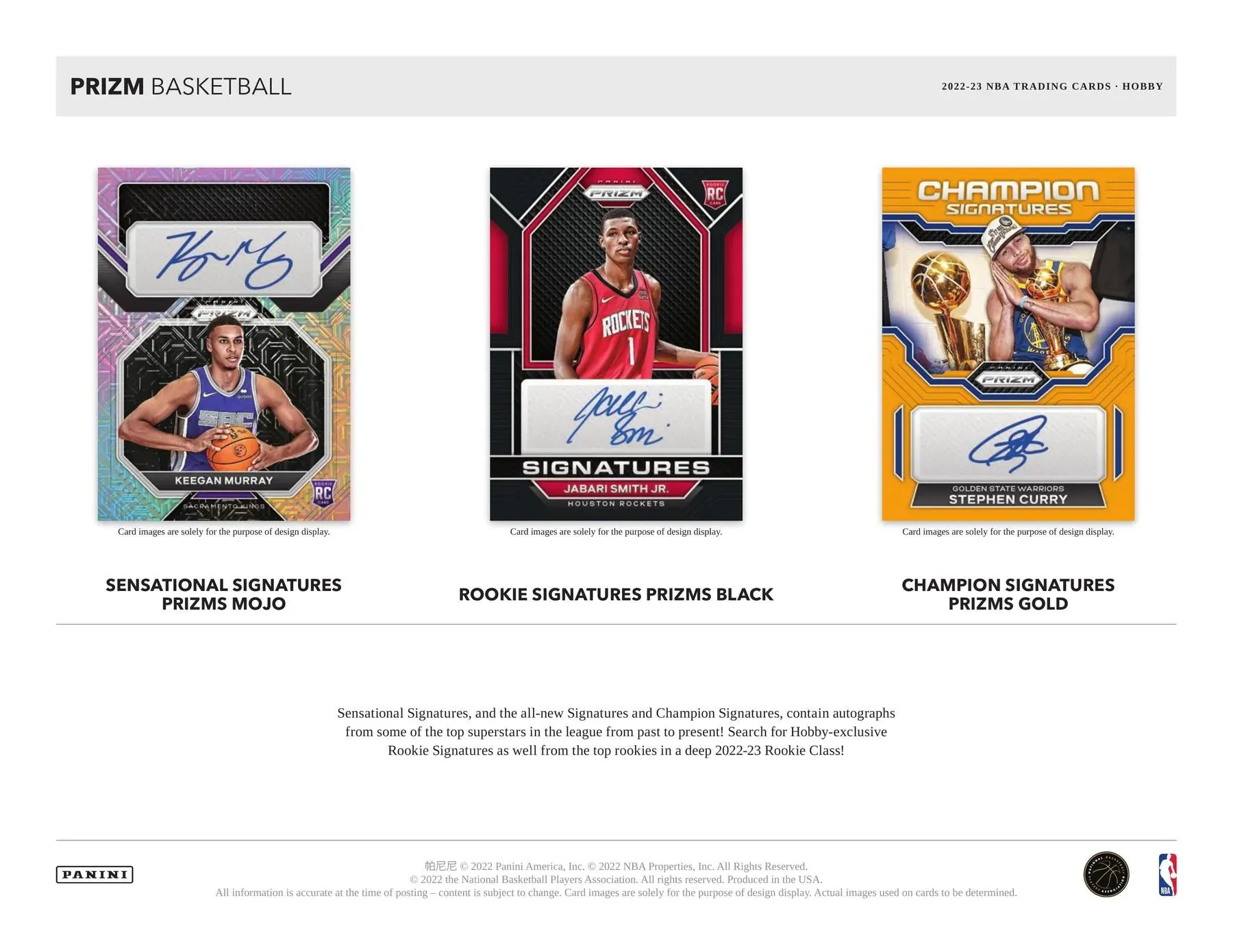 2022-23 Panini Prizm Basketball Hobby Box