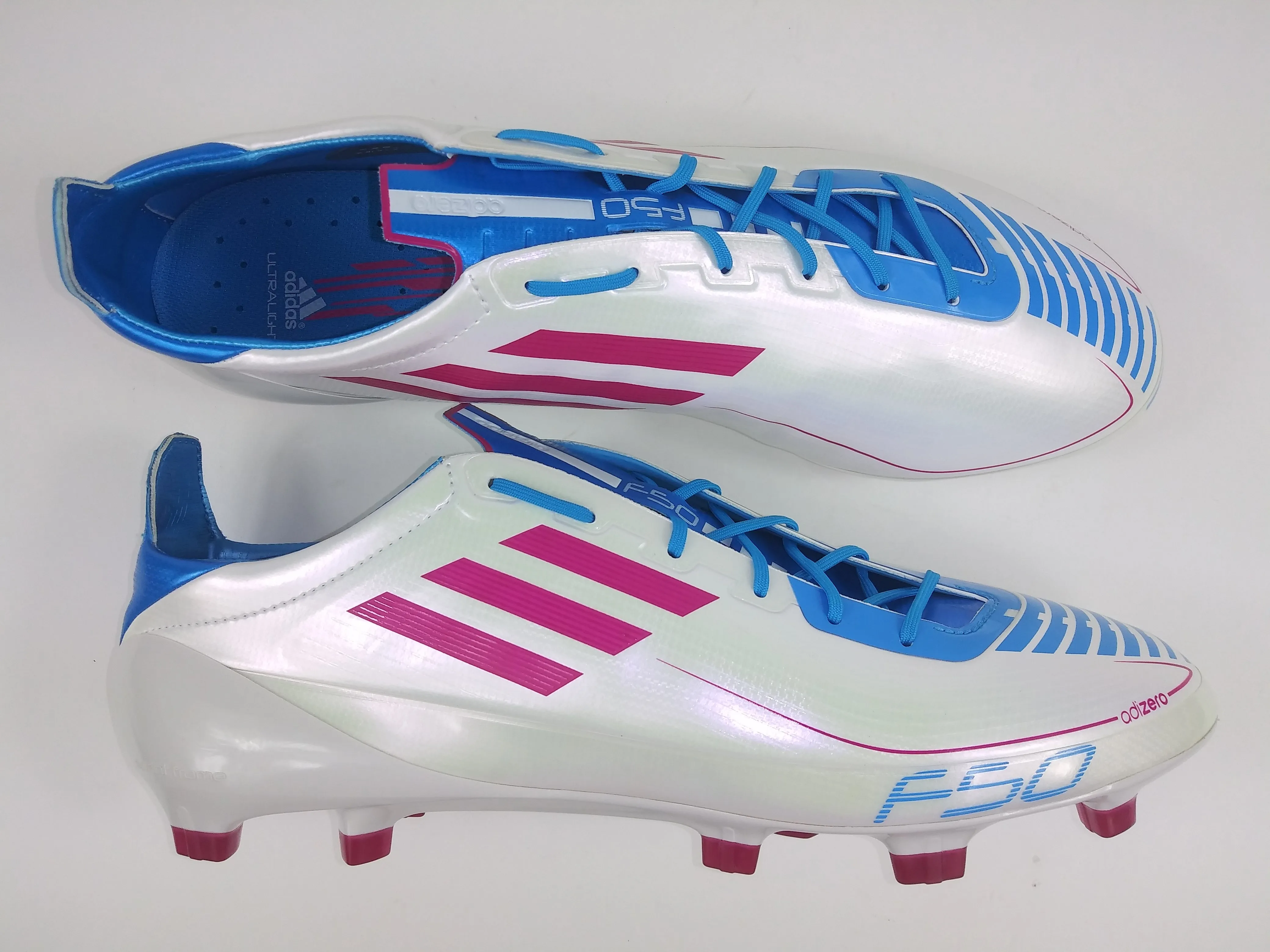 Adidas F50 adizero TRX FG Syn White Pink