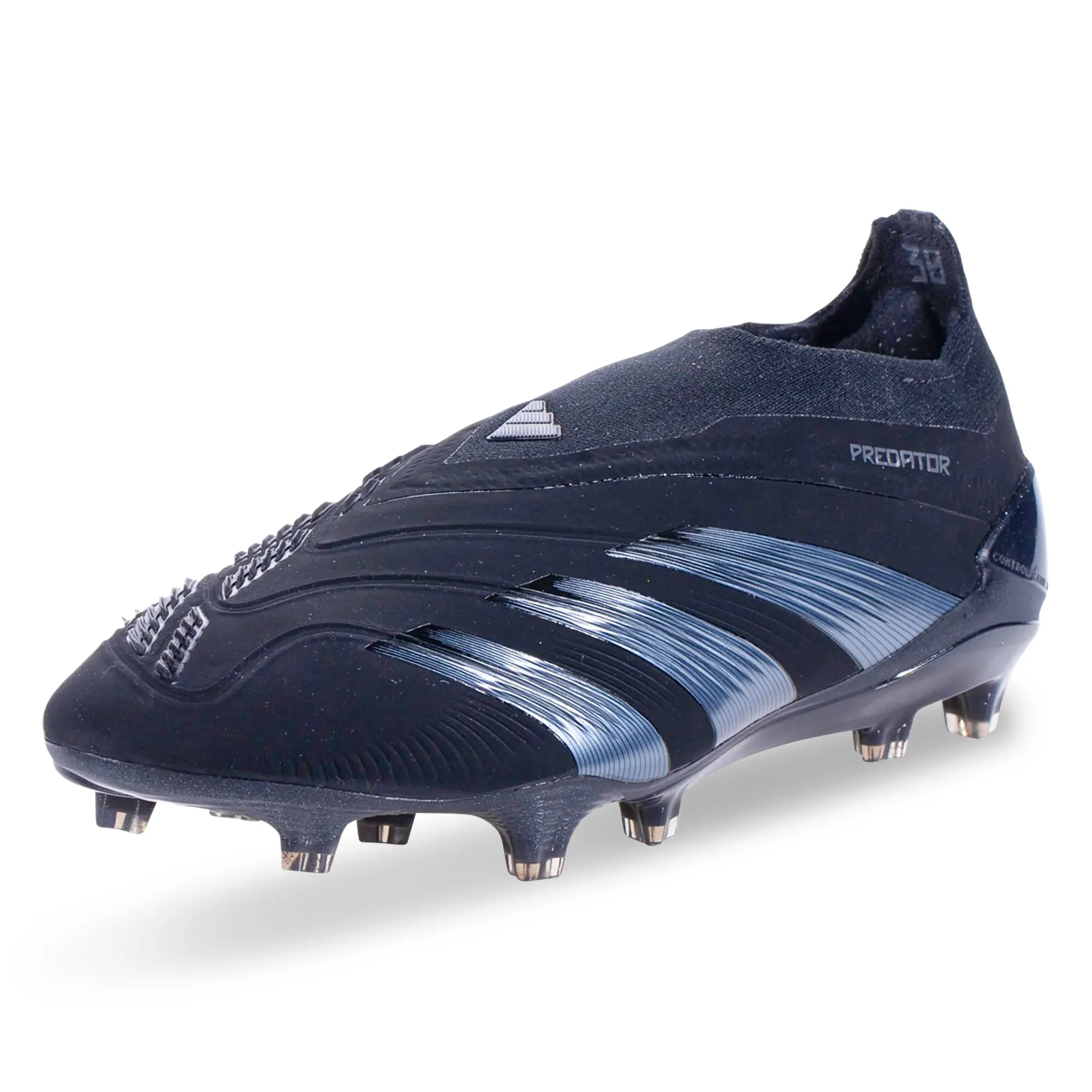 adidas Predator Elite LL Firm Ground Soccer Cleats (Black/Black)