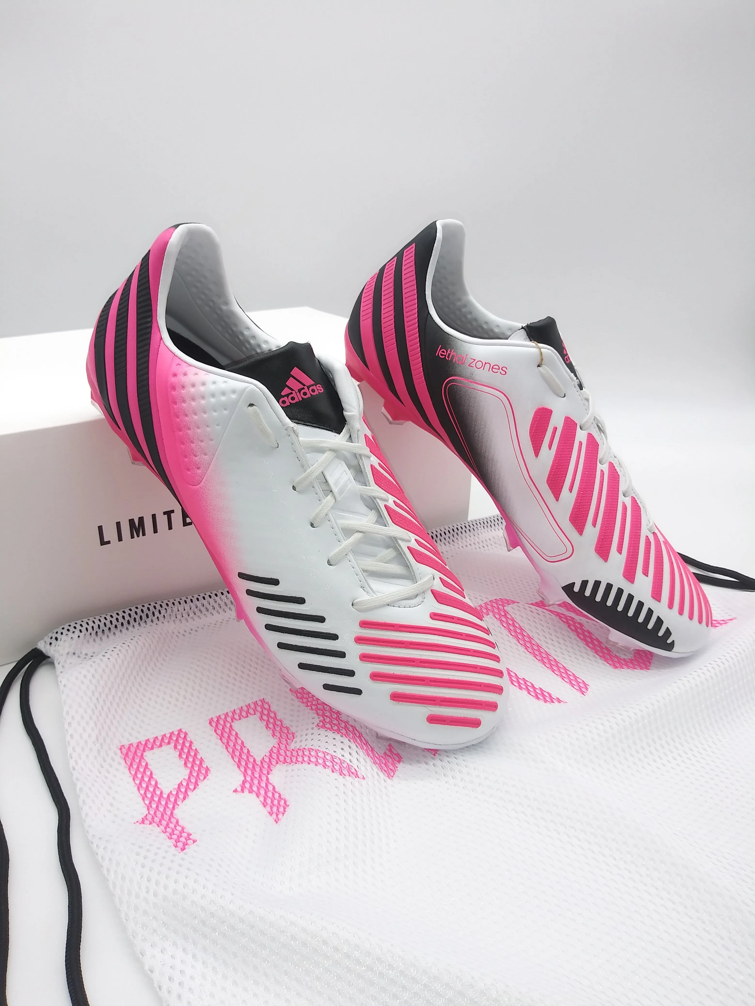 Adidas Predator LZ I FG White Pink