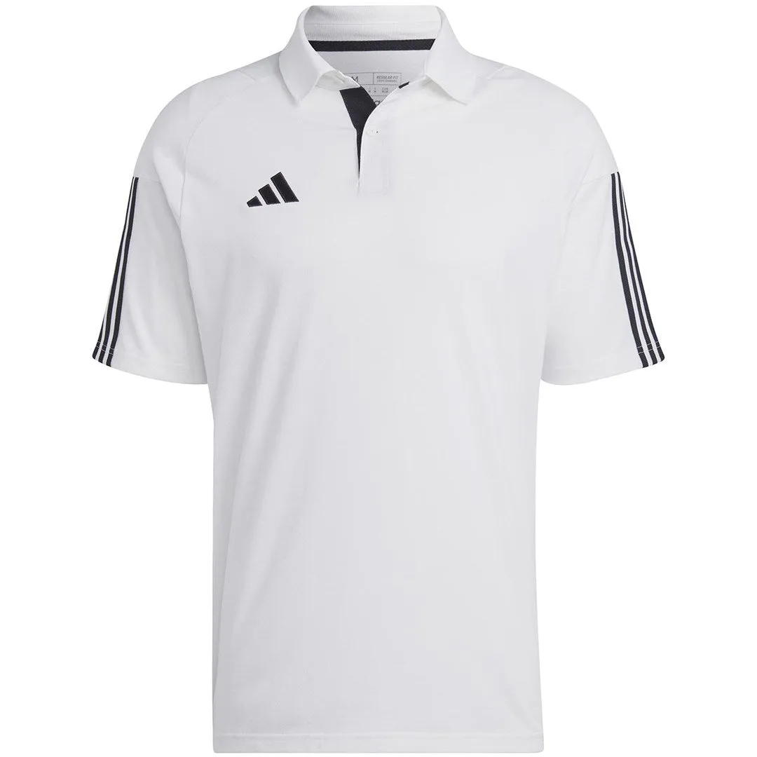 Adidas Tiro 23 Competition Polo T-Shirt White Ic4575 S