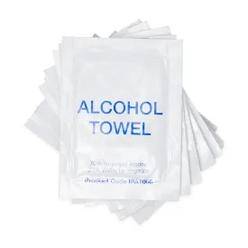 Alcohol Towel Sachets (100) 10101017