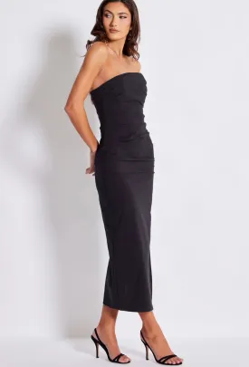 Bishop & Young Naomi Strapless Dress BLACK