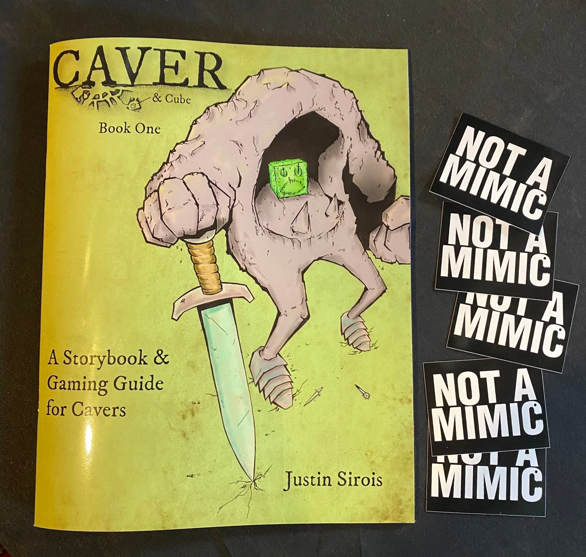 Caver & Cube: Book One - Limited Edition, SIGNED