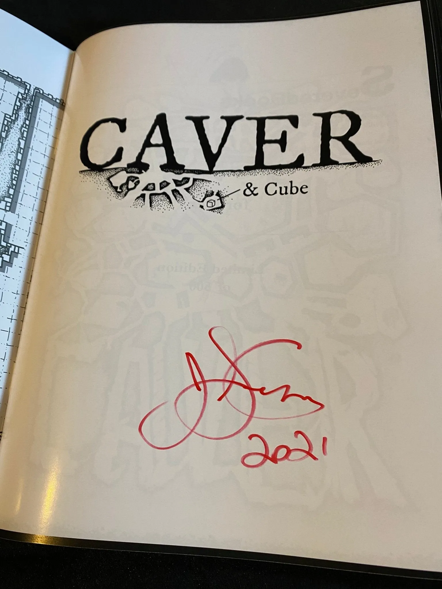 Caver & Cube: Book One - Limited Edition, SIGNED