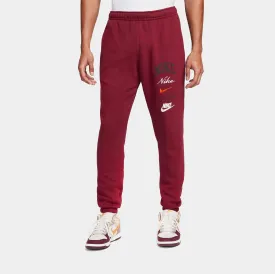 Club Fleece Stack GX Joggers Mens Pants (Red/White)