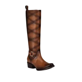 Cuadra Women's Honey Embroidery & Harness Tall Boot