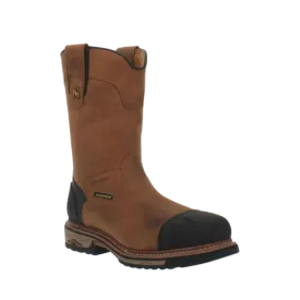 Dan Post Men's Tan Saddle Owen Waterproof Work Boot