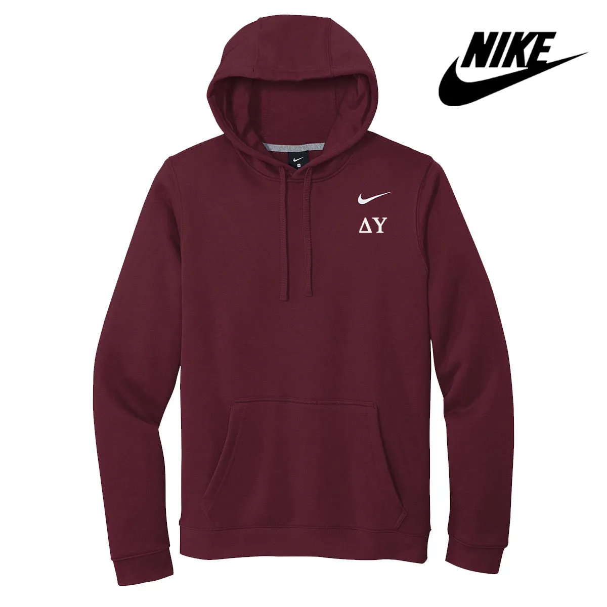 Delta Upsilon Nike Embroidered Hoodie