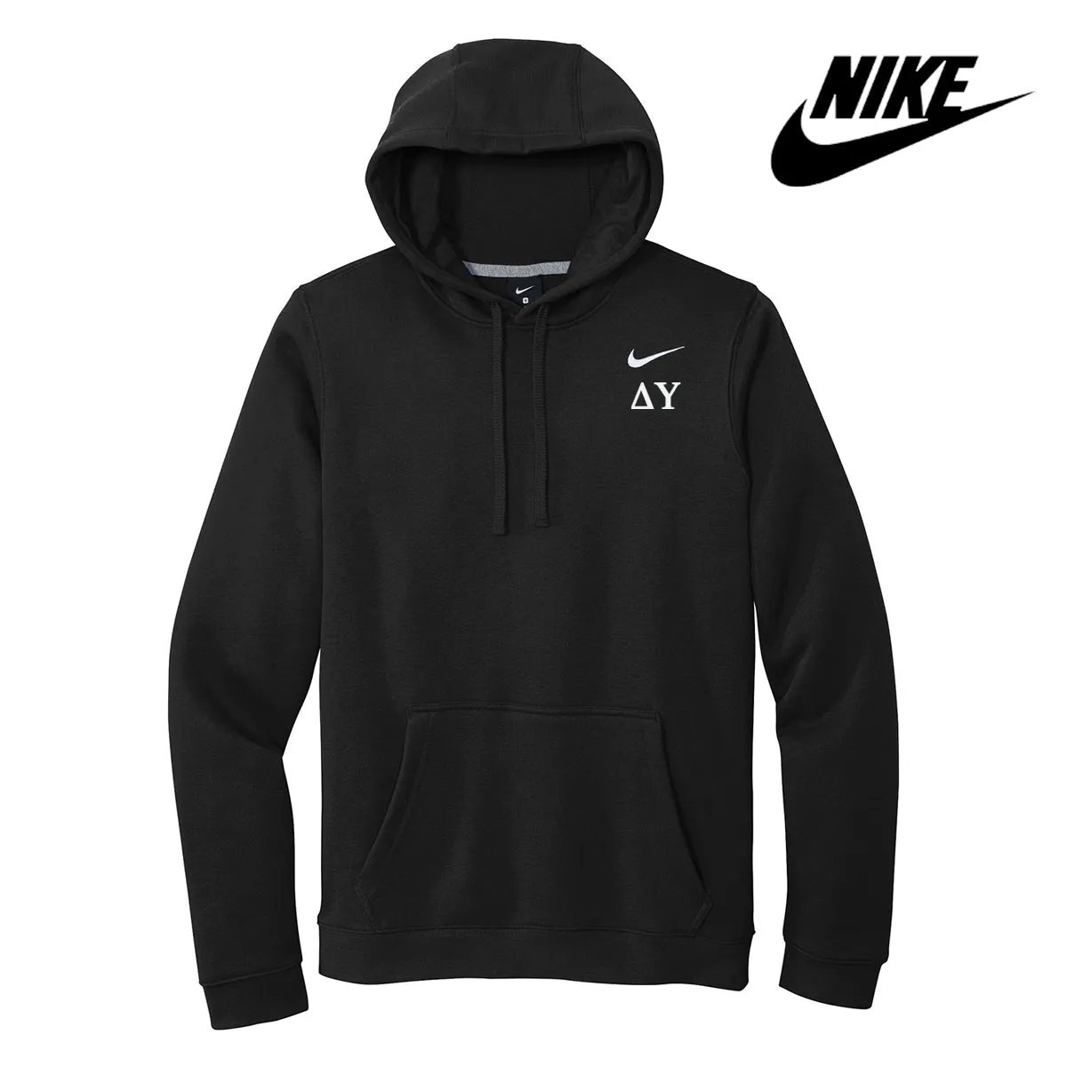 Delta Upsilon Nike Embroidered Hoodie