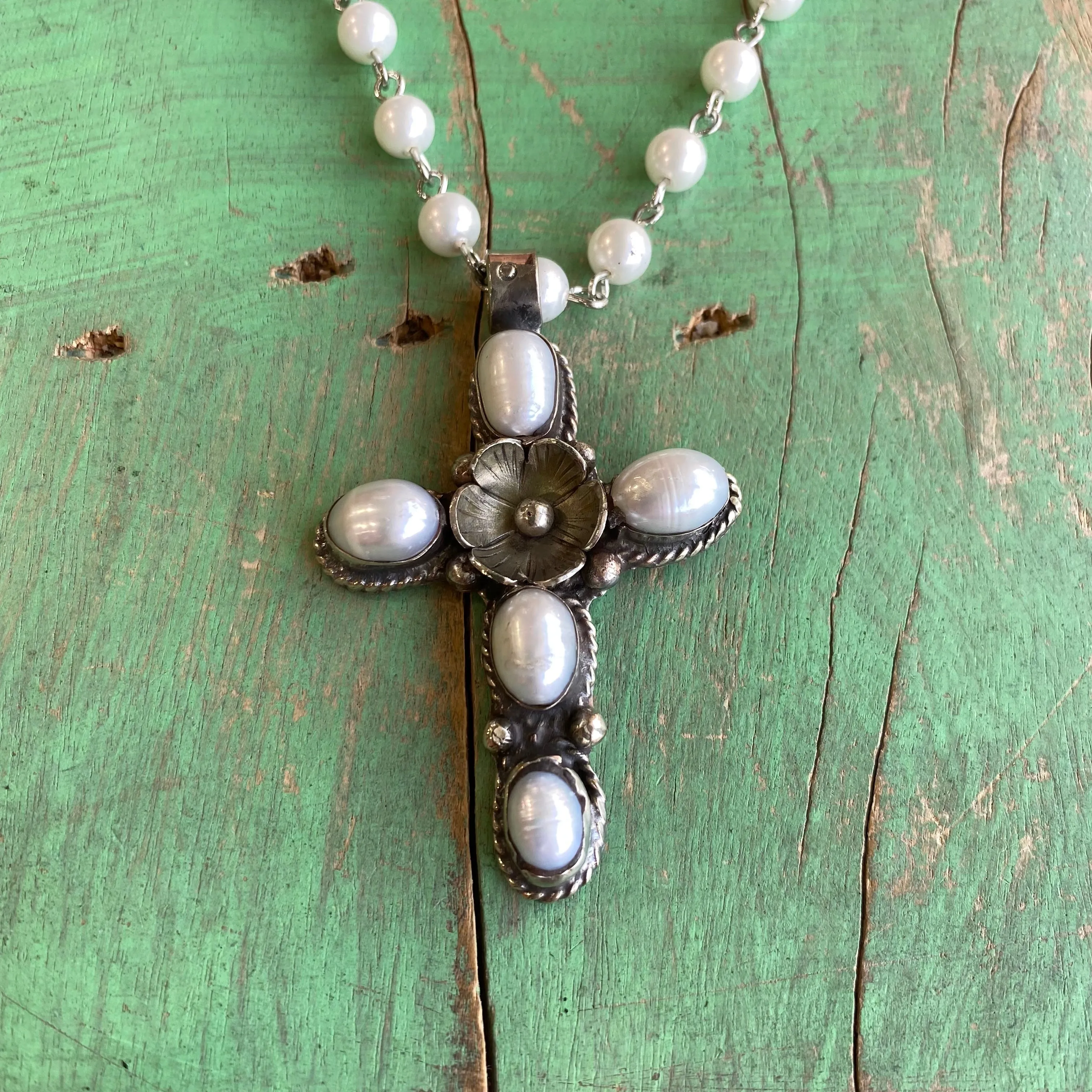 Double Layer Pearl Necklace