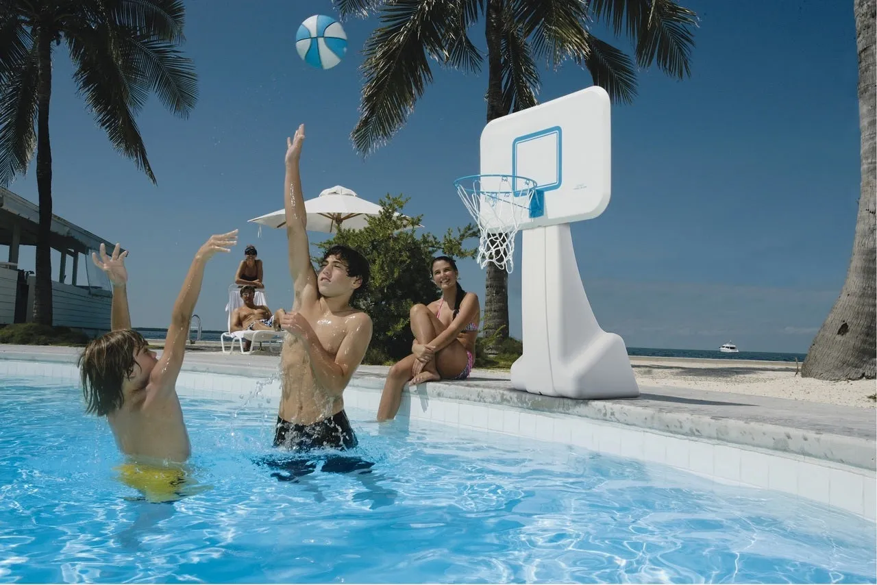 Dunn Rite PoolSport Basketball and Volleyball Combo