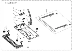 Evolution S210CCS Spare Parts (Base)