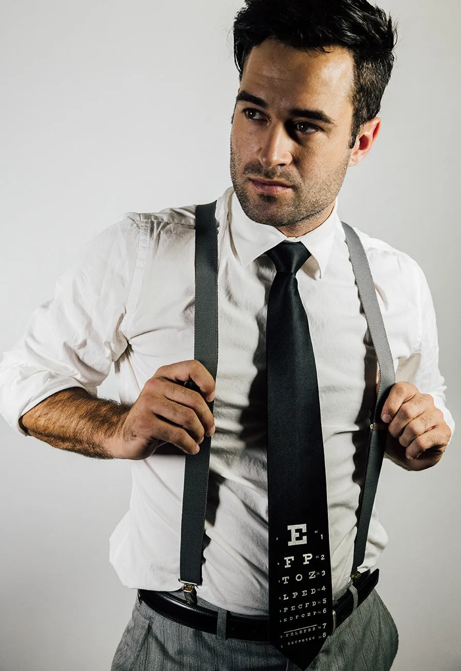 Eye Chart Necktie