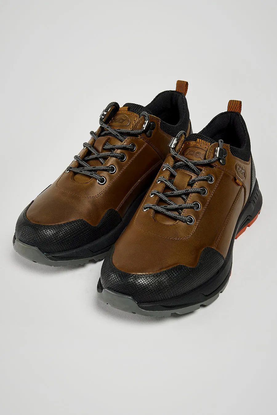 FLYNN LEATHER LACE UP POD SHOES