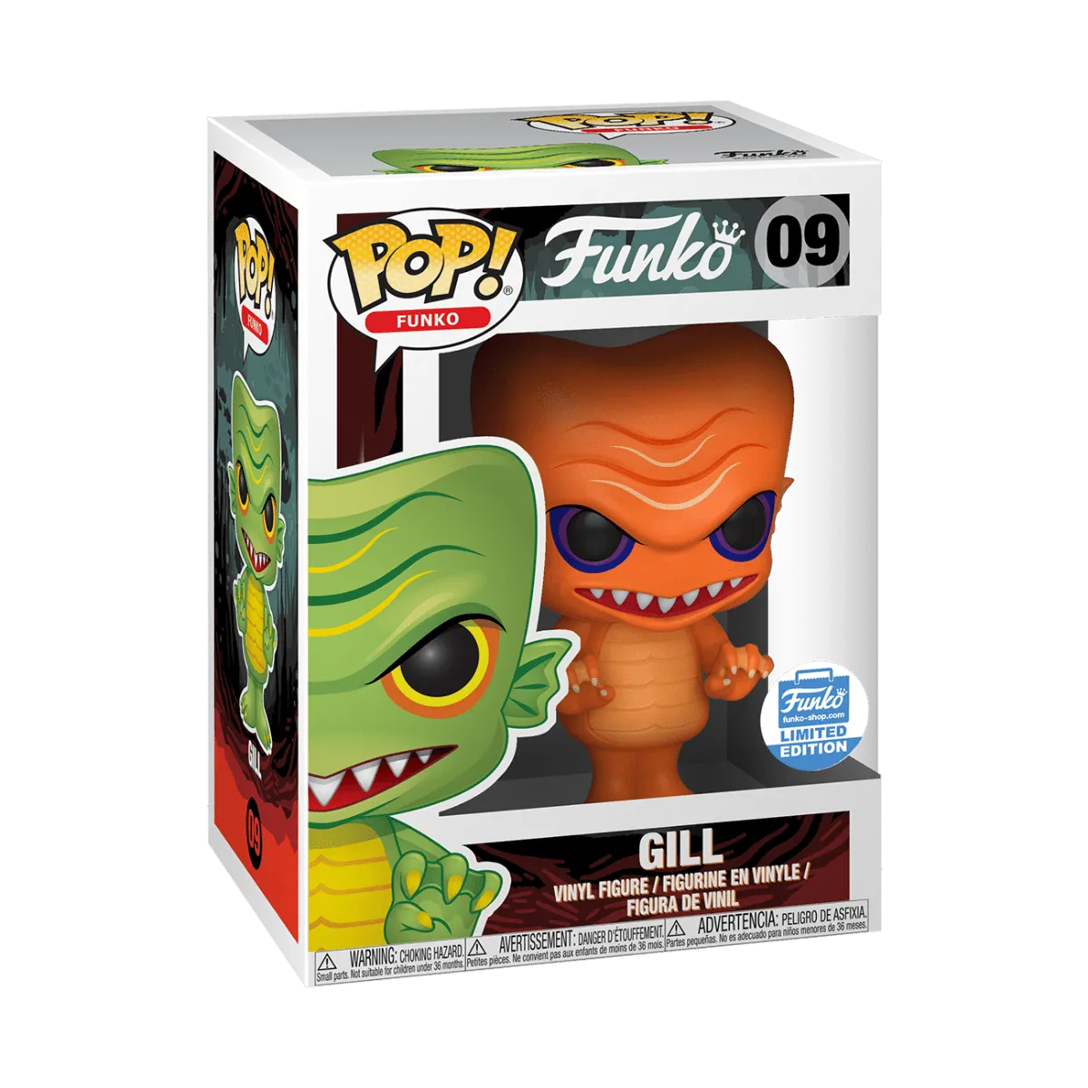 Funko Pop! Funko: Gill #09 (Orange) Funko Shop Exclusive