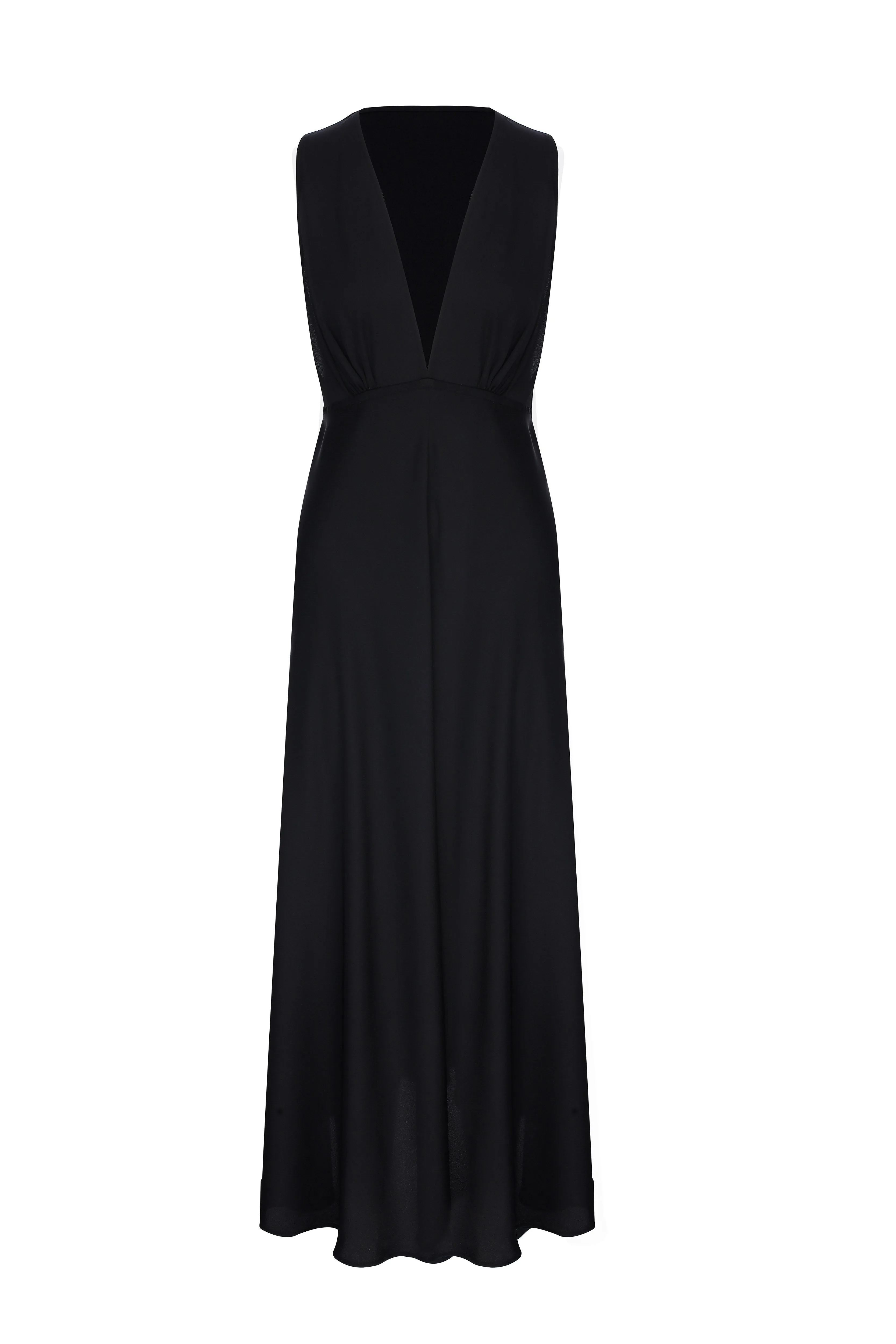 Jain Tie Back Dress in Black