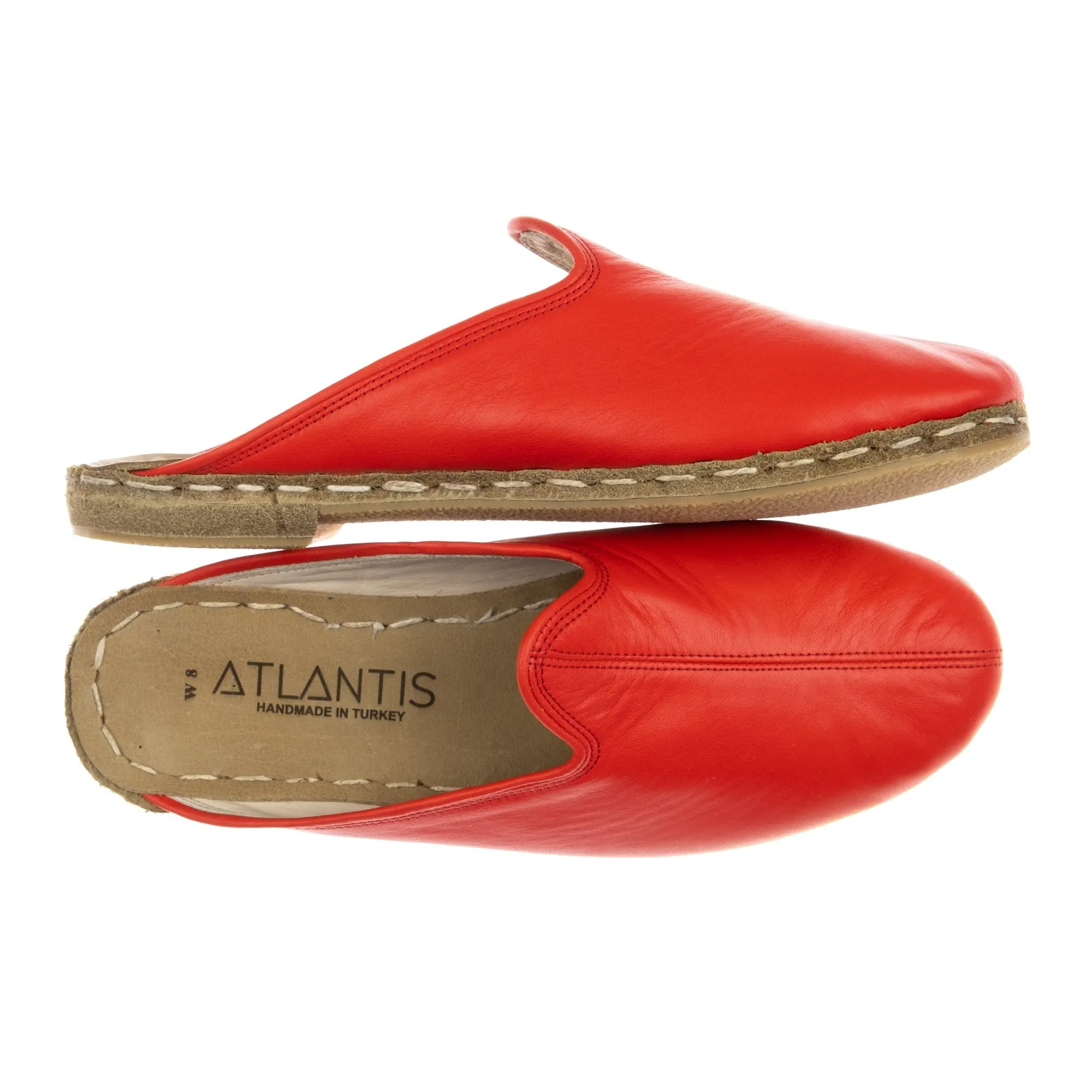 Men's Red Slippers