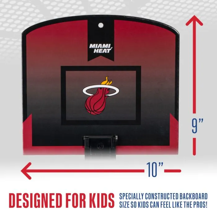 Miami HEAT Over The Door Mini Basketball Hoop