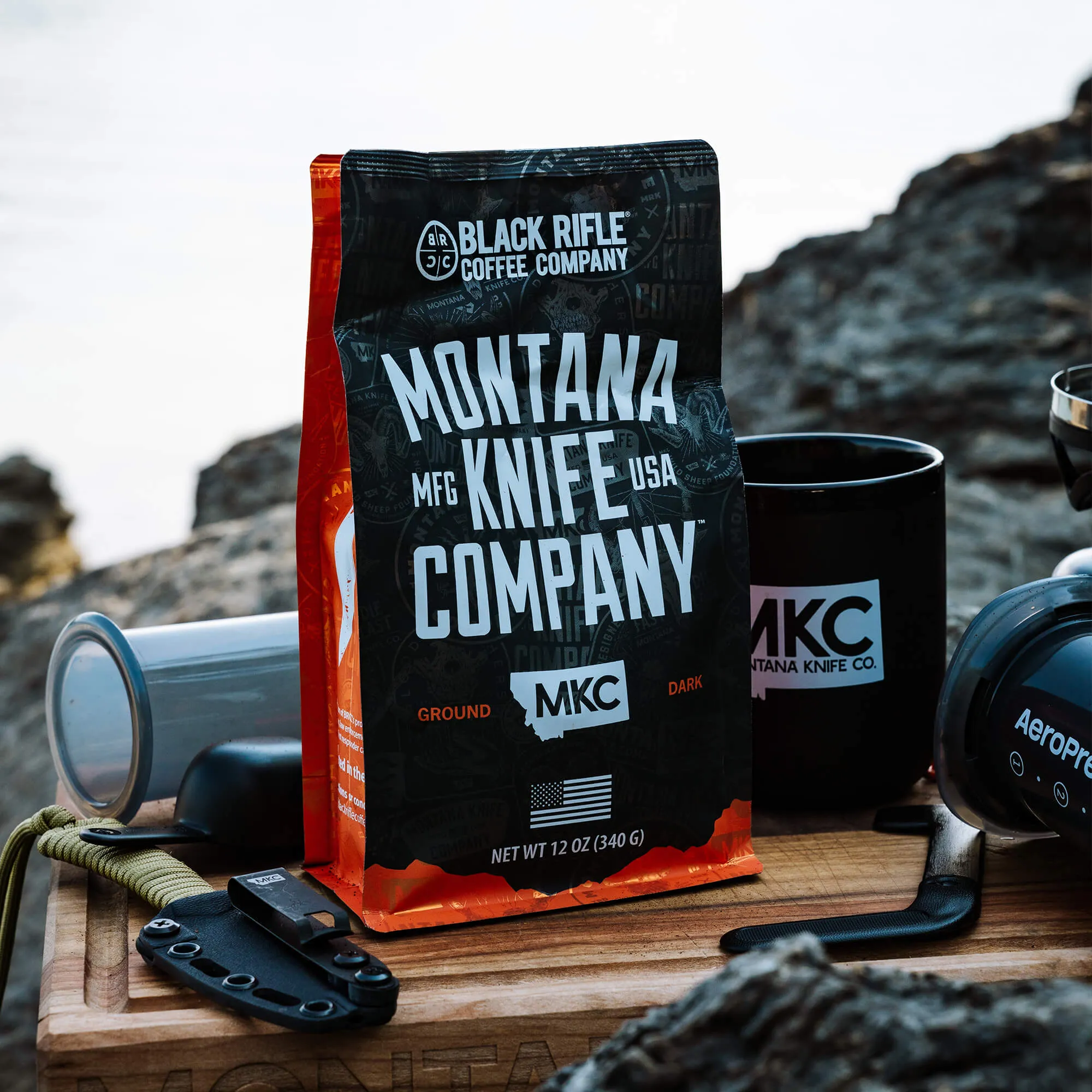 MKC X BLACK RIFLE COFFEE SIGNATURE DARK ROAST