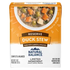 Natural Balance Limited Ingredient Reserve Duck Stew 11oz