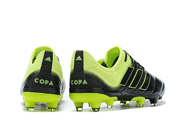 New Adidas Copa 19   FG Exhibit Soccer Cleats Shoes Green Black