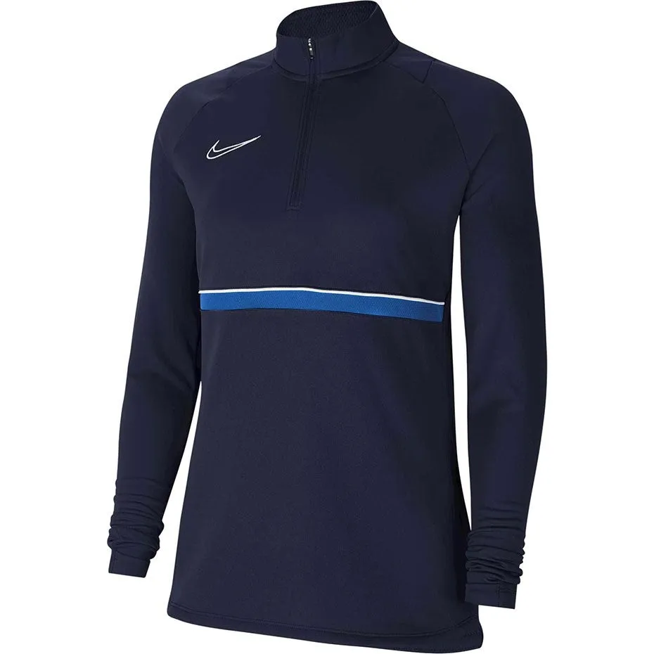 Nike Dri-Fit Academy Women's Sweatshirt Navy Blue Cv2653 453 L