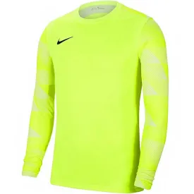 Nike Dry Park Iv Jsy Ls Gk Junior Lime Goalkeeper Sweatshirt Cj6072 702 S