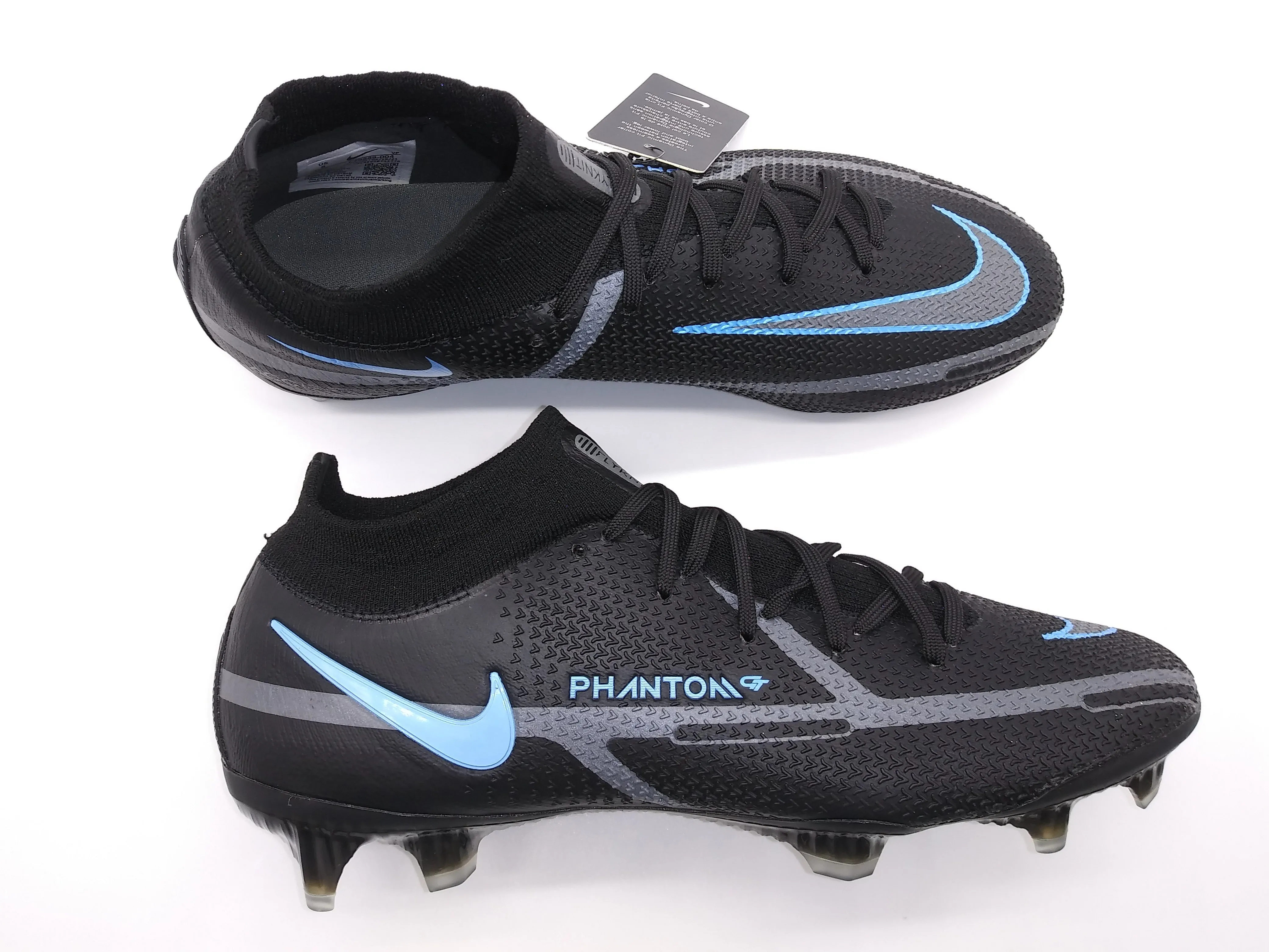 Nike Phantom GT2 Elite DF FG Black Blue