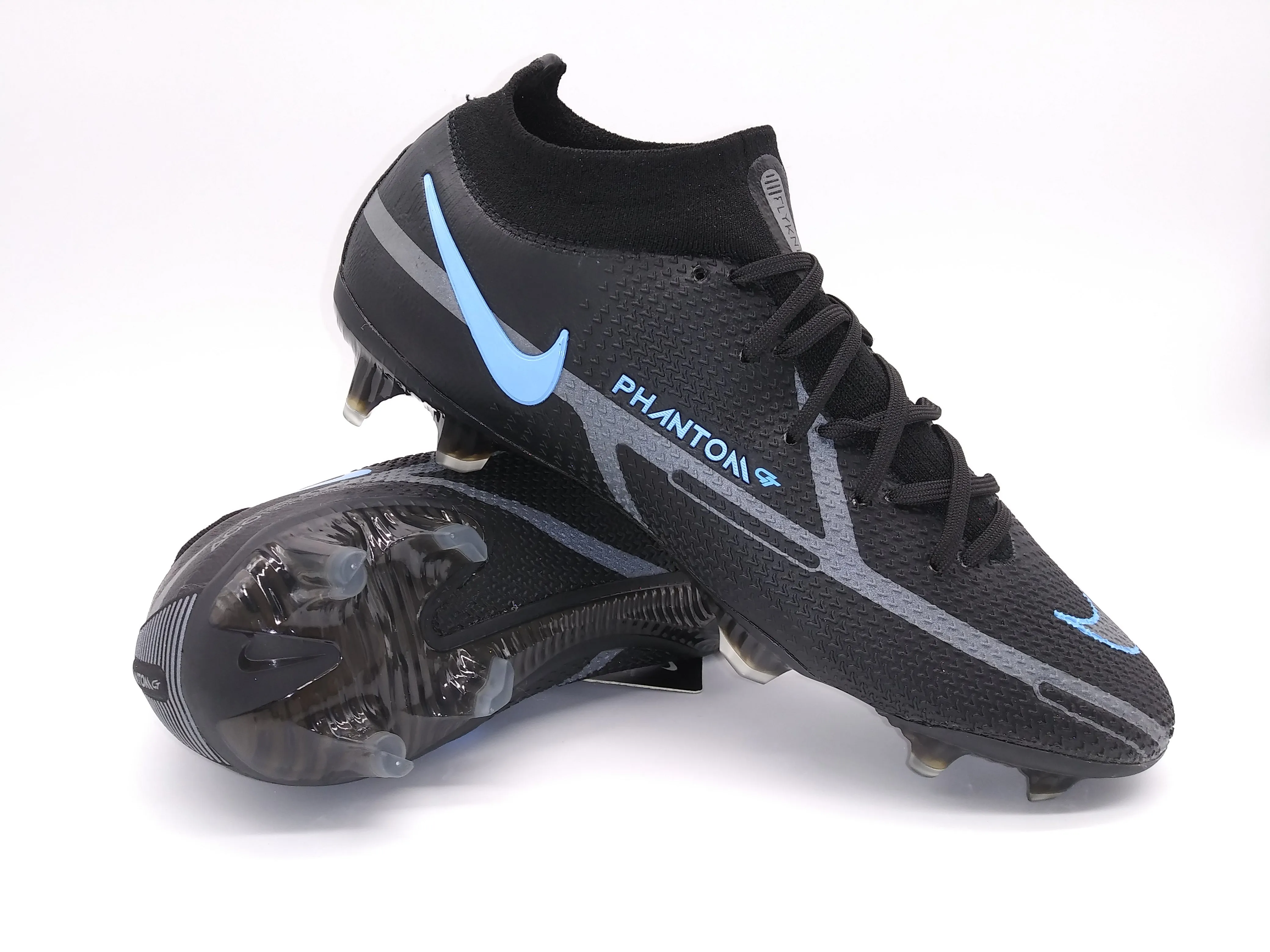 Nike Phantom GT2 Elite DF FG Black Blue