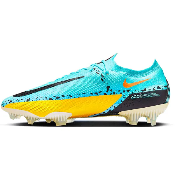 Nike Phantom GT2 Elite Firm Ground Soccer Cleats (Glacier Ice/Black)