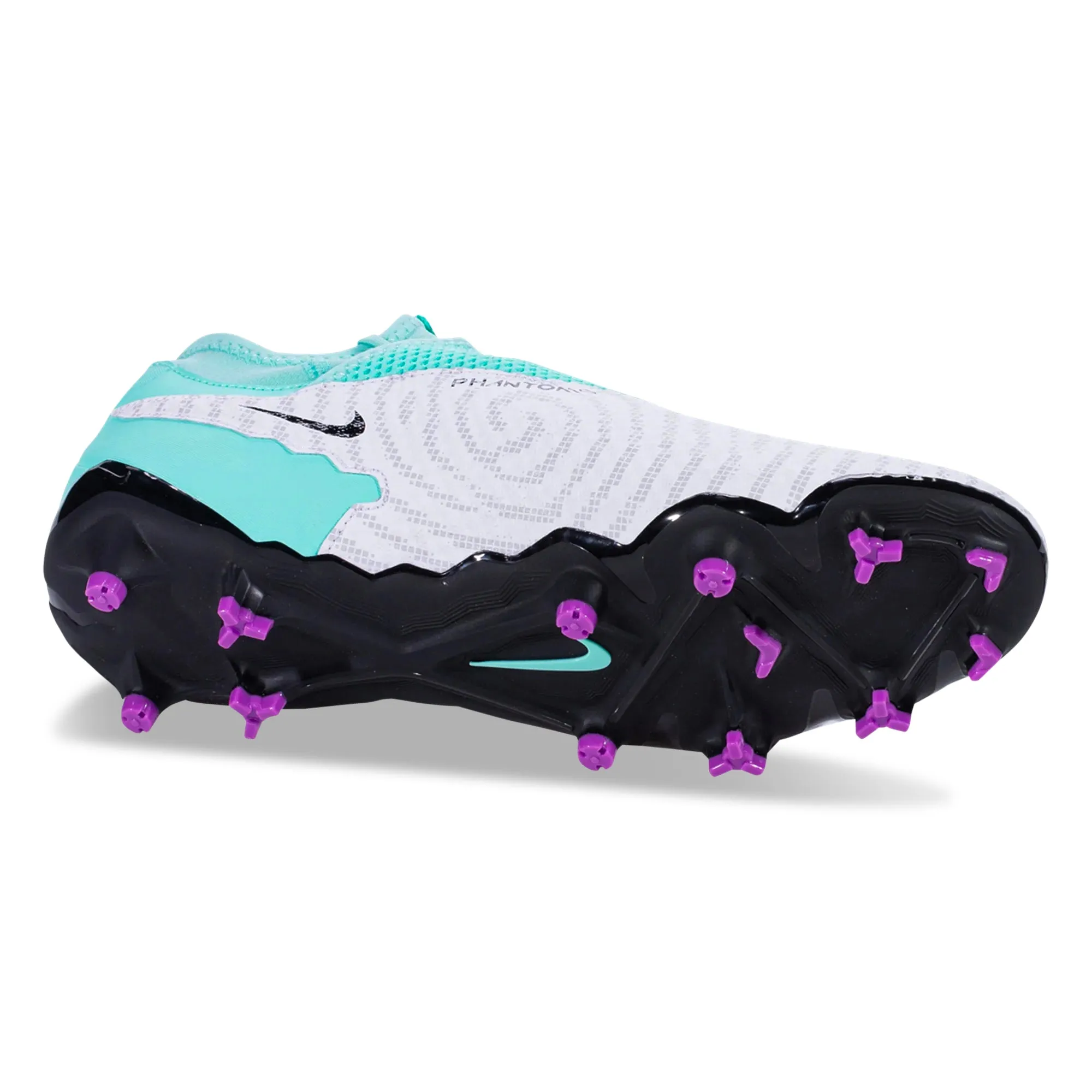 Nike Phantom GX Academy DF FG/MG Soccer Cleats (Hyper Turquoise/Black-Fuchsia Dream)