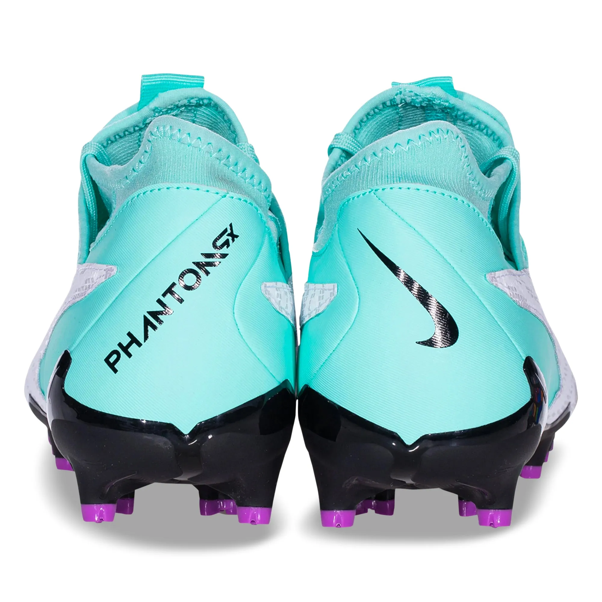 Nike Phantom GX Academy DF FG/MG Soccer Cleats (Hyper Turquoise/Black-Fuchsia Dream)