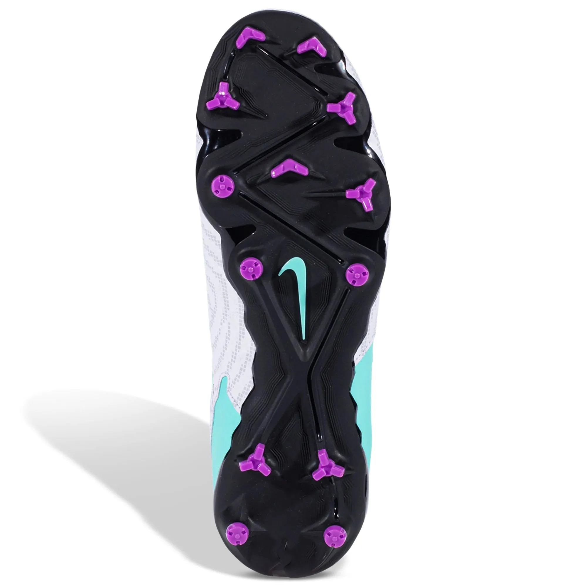 Nike Phantom GX Academy DF FG/MG Soccer Cleats (Hyper Turquoise/Black-Fuchsia Dream)