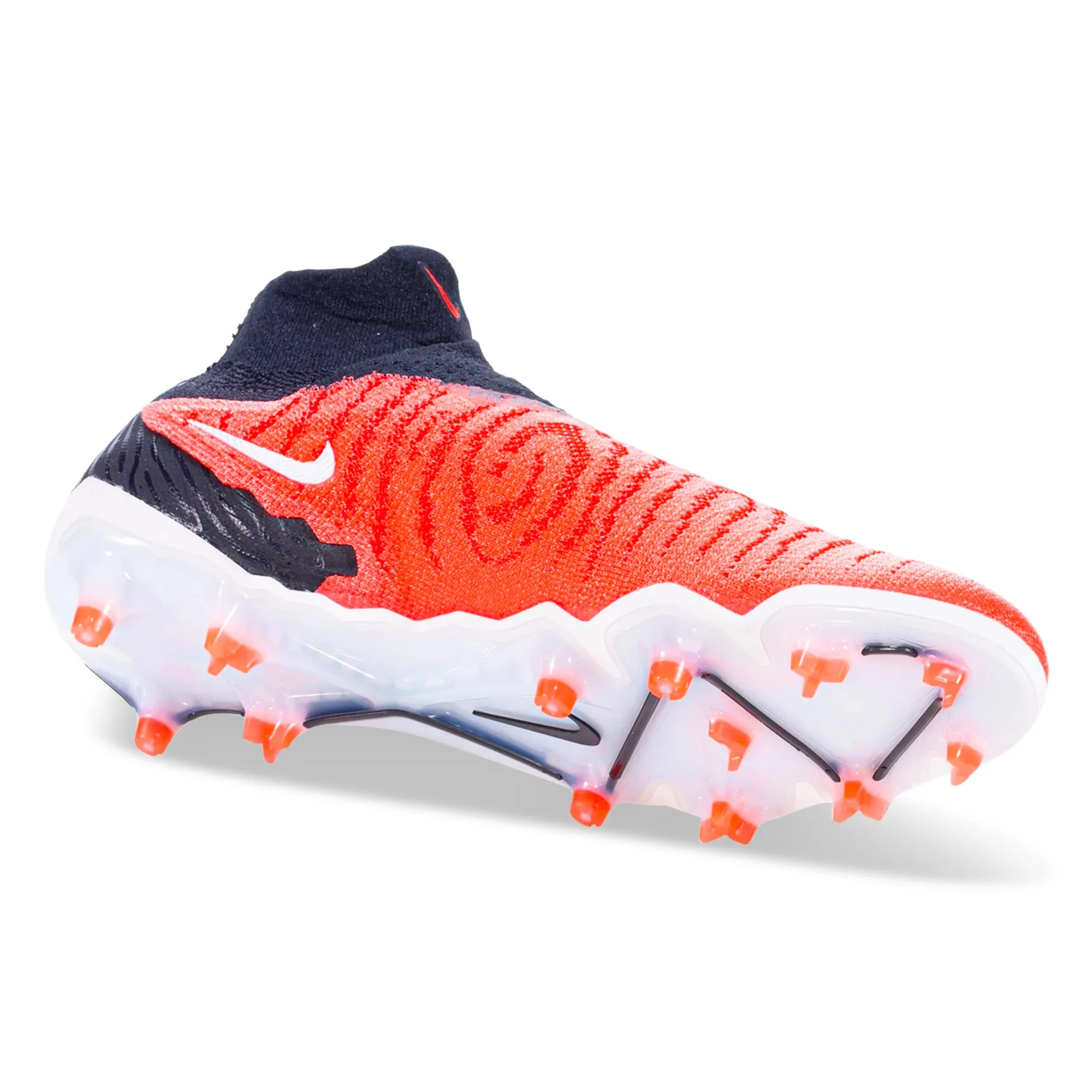 Nike Phantom GX Elite DF Firm Ground Soccer Cleats (Bright Crimson/Black)