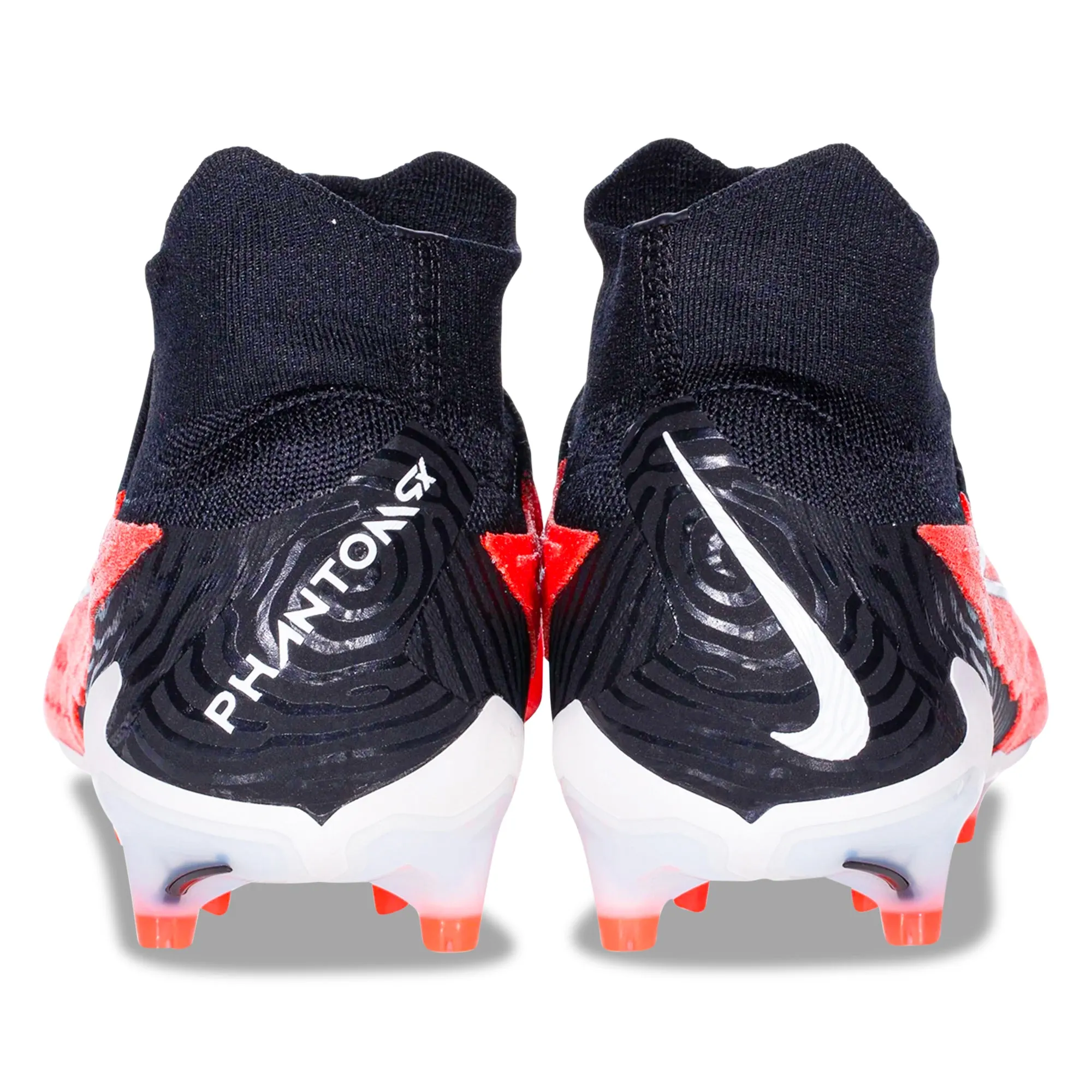 Nike Phantom GX Elite DF Firm Ground Soccer Cleats (Bright Crimson/Black)