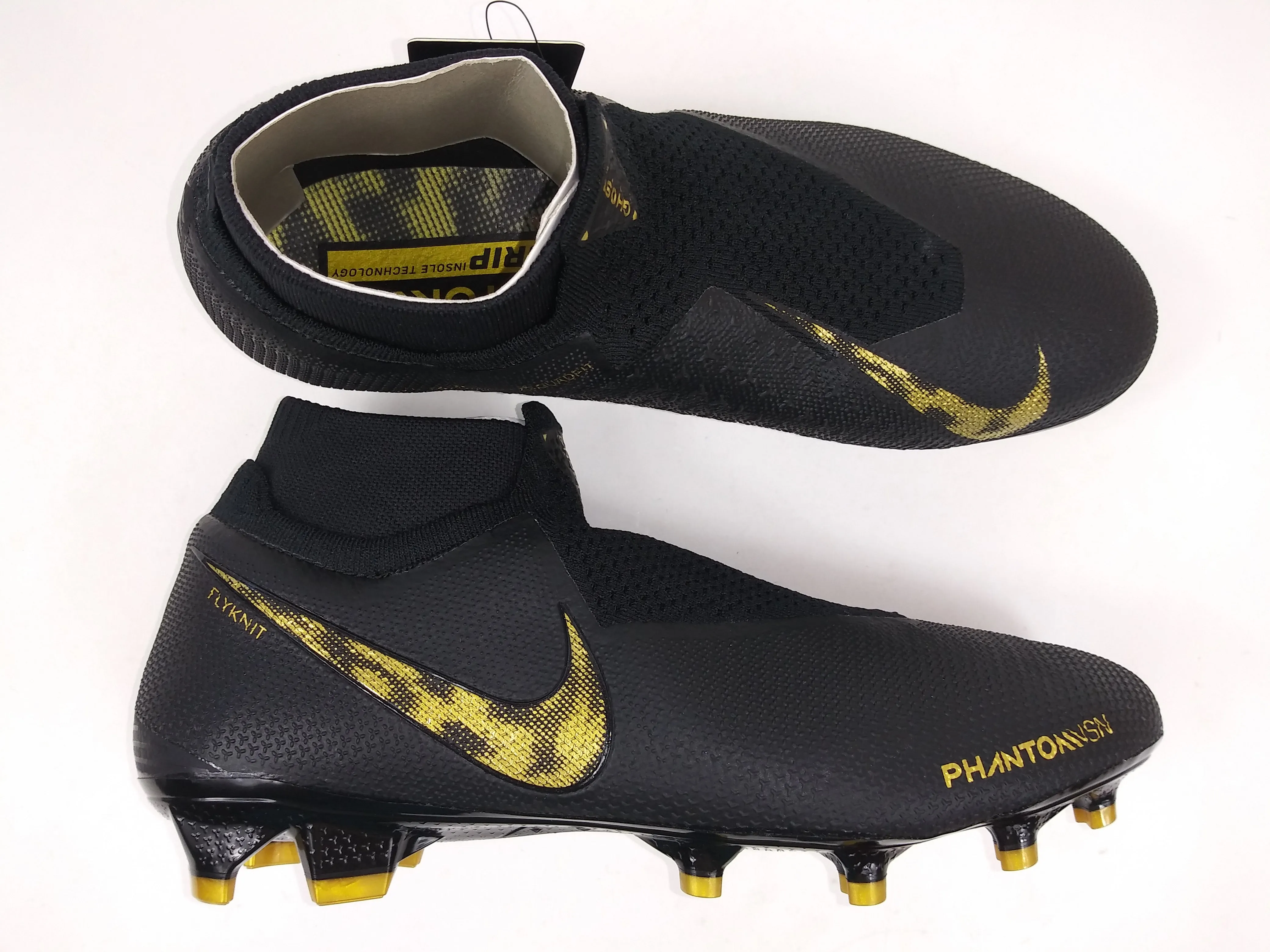 Nike Phantom VSN Elite DF FG Black Gold