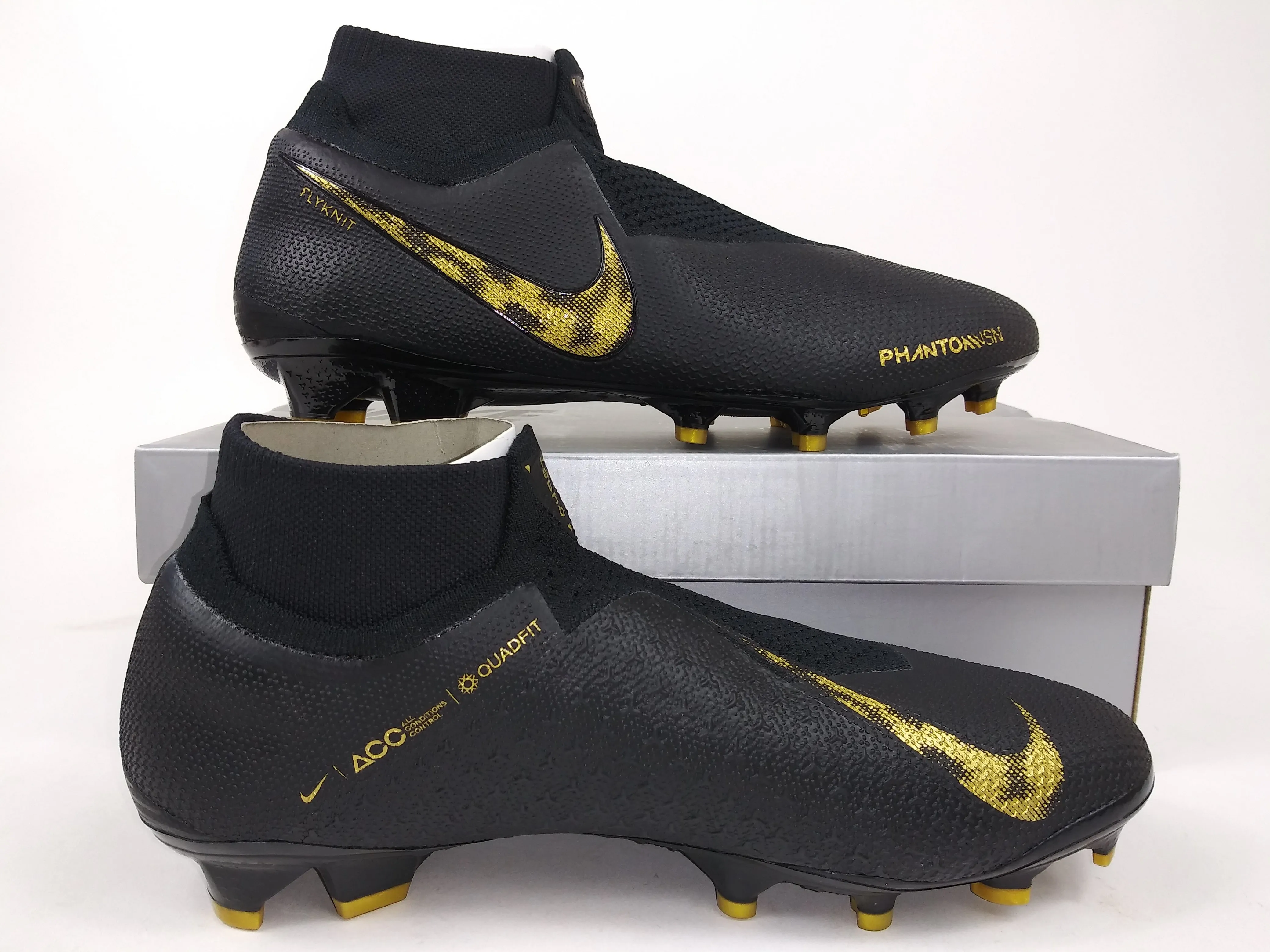 Nike Phantom VSN Elite DF FG Black Gold