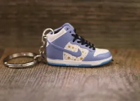 Nike Supreme Dunk High Carolina Sneaker Keychain