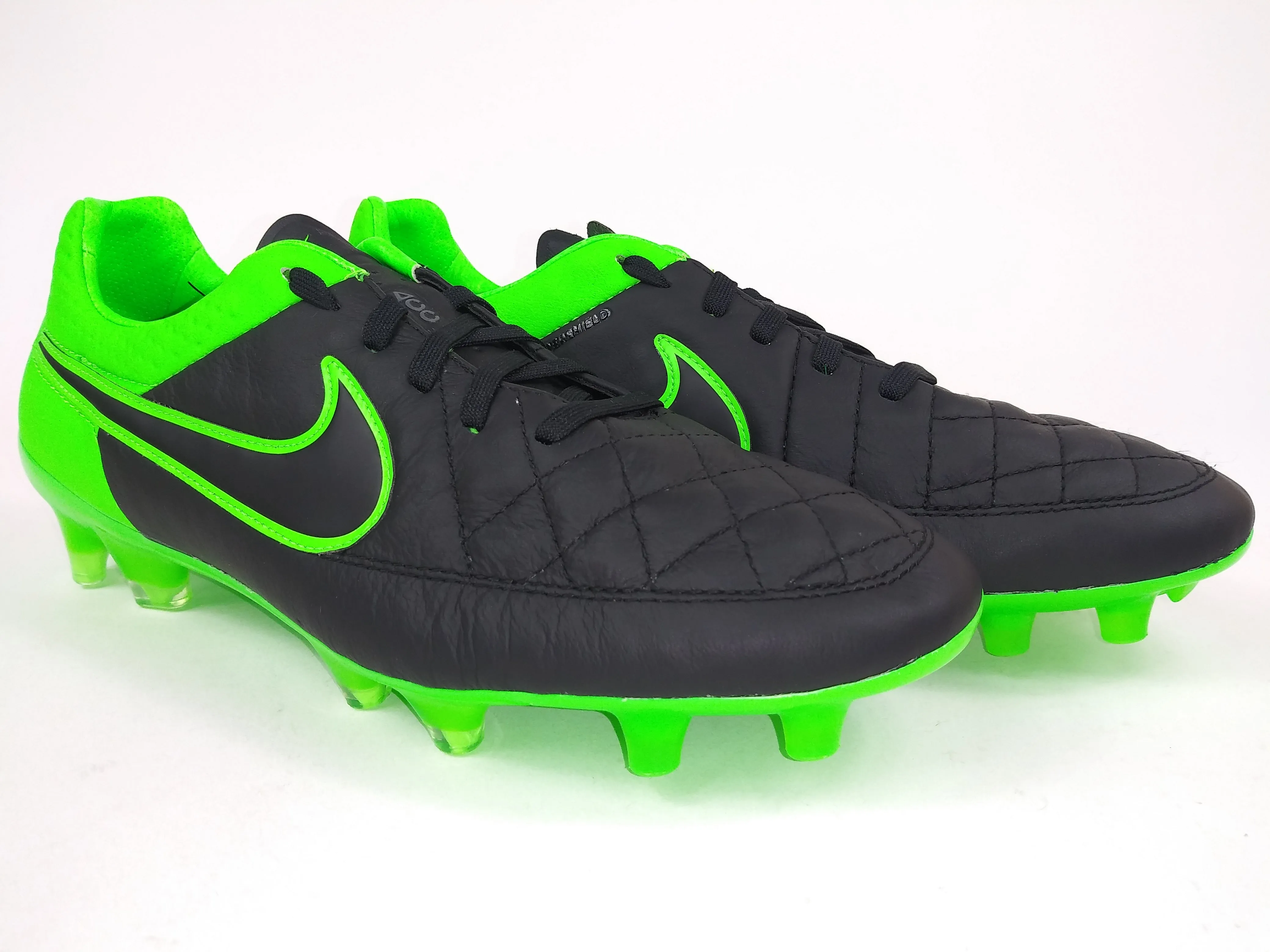 Nike Tiempo Legend V FG Black Green