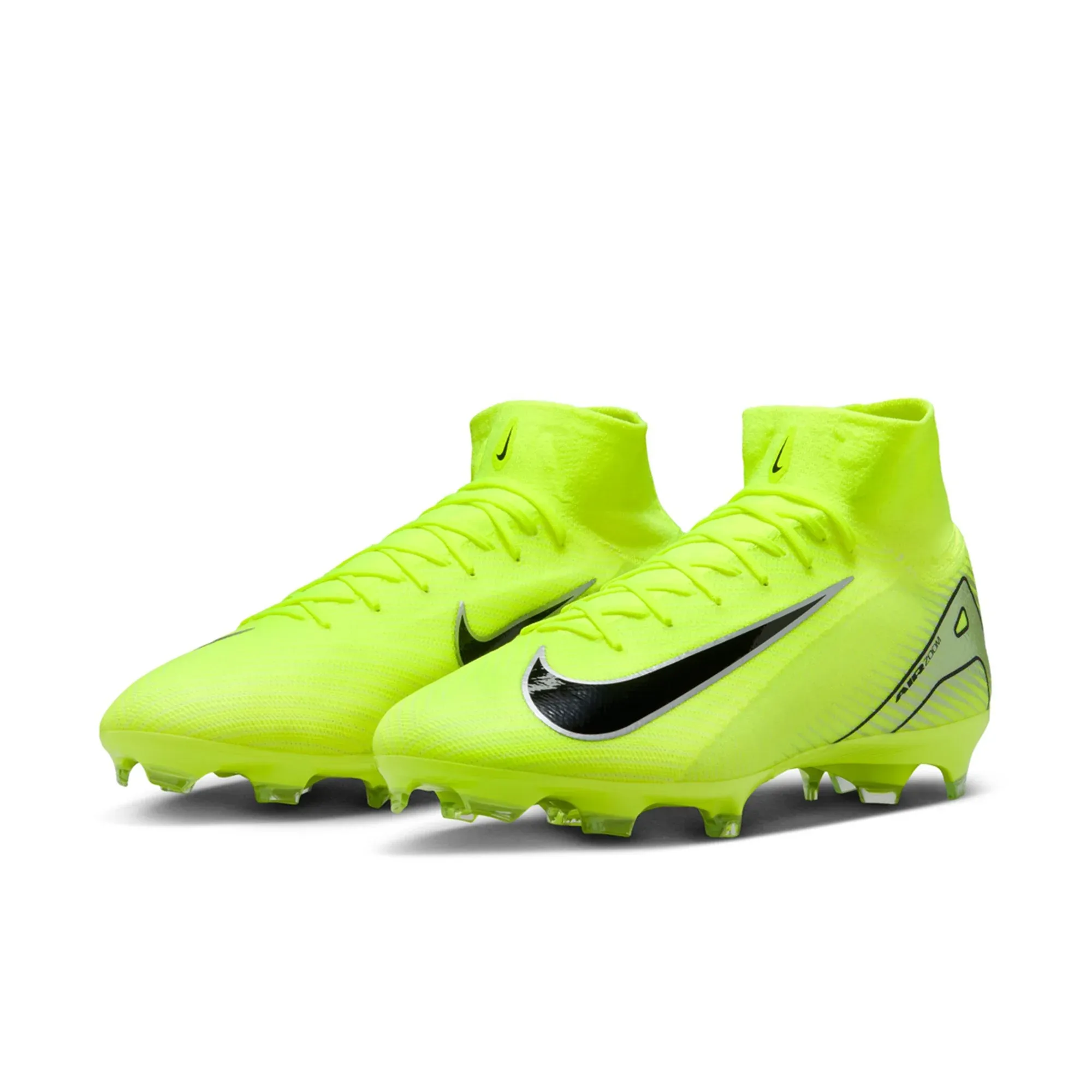 Nike Zoom Superfly 10 Pro FG Soccer Cleats (Volt/Black)