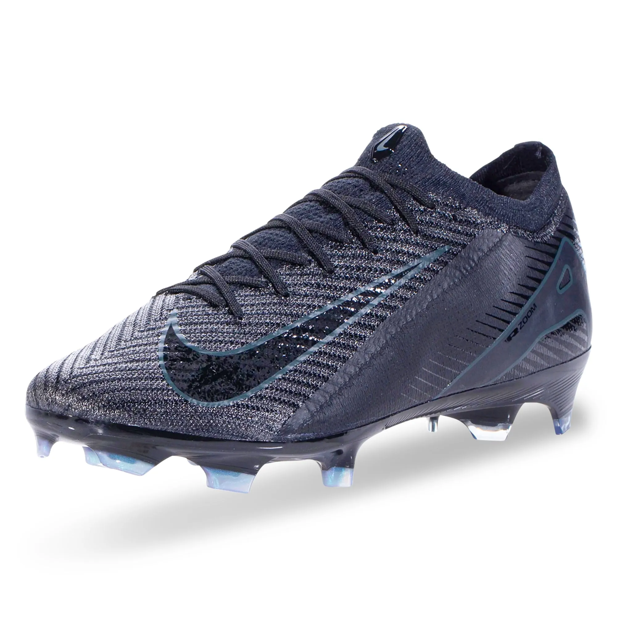 Nike Zoom Vapor 16 Elite FG Soccer Cleats (Black/Deep Jungle)