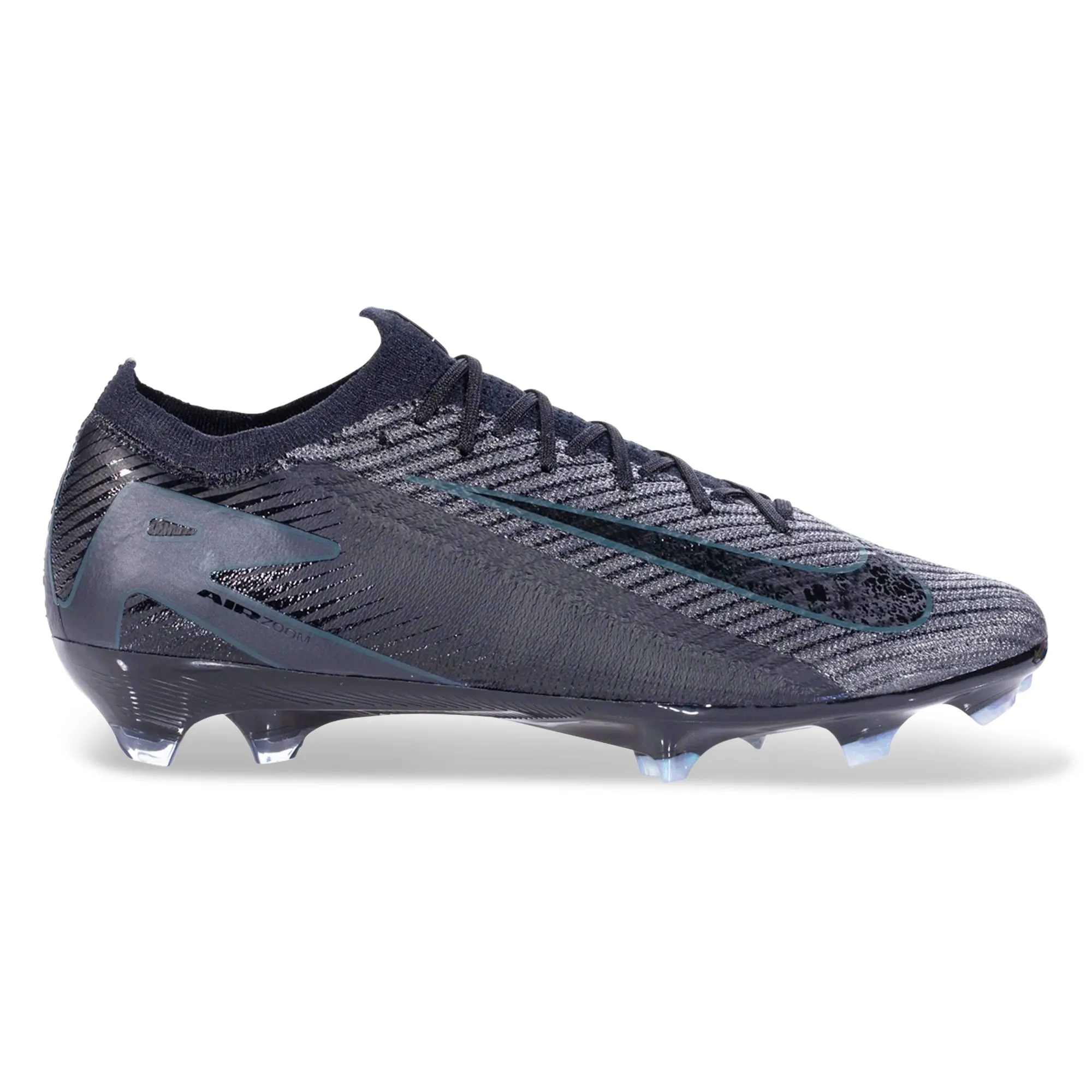 Nike Zoom Vapor 16 Elite FG Soccer Cleats (Black/Deep Jungle)