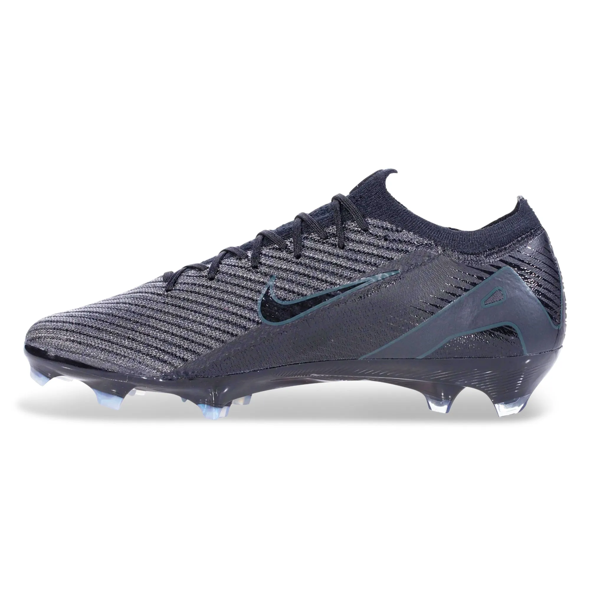 Nike Zoom Vapor 16 Elite FG Soccer Cleats (Black/Deep Jungle)