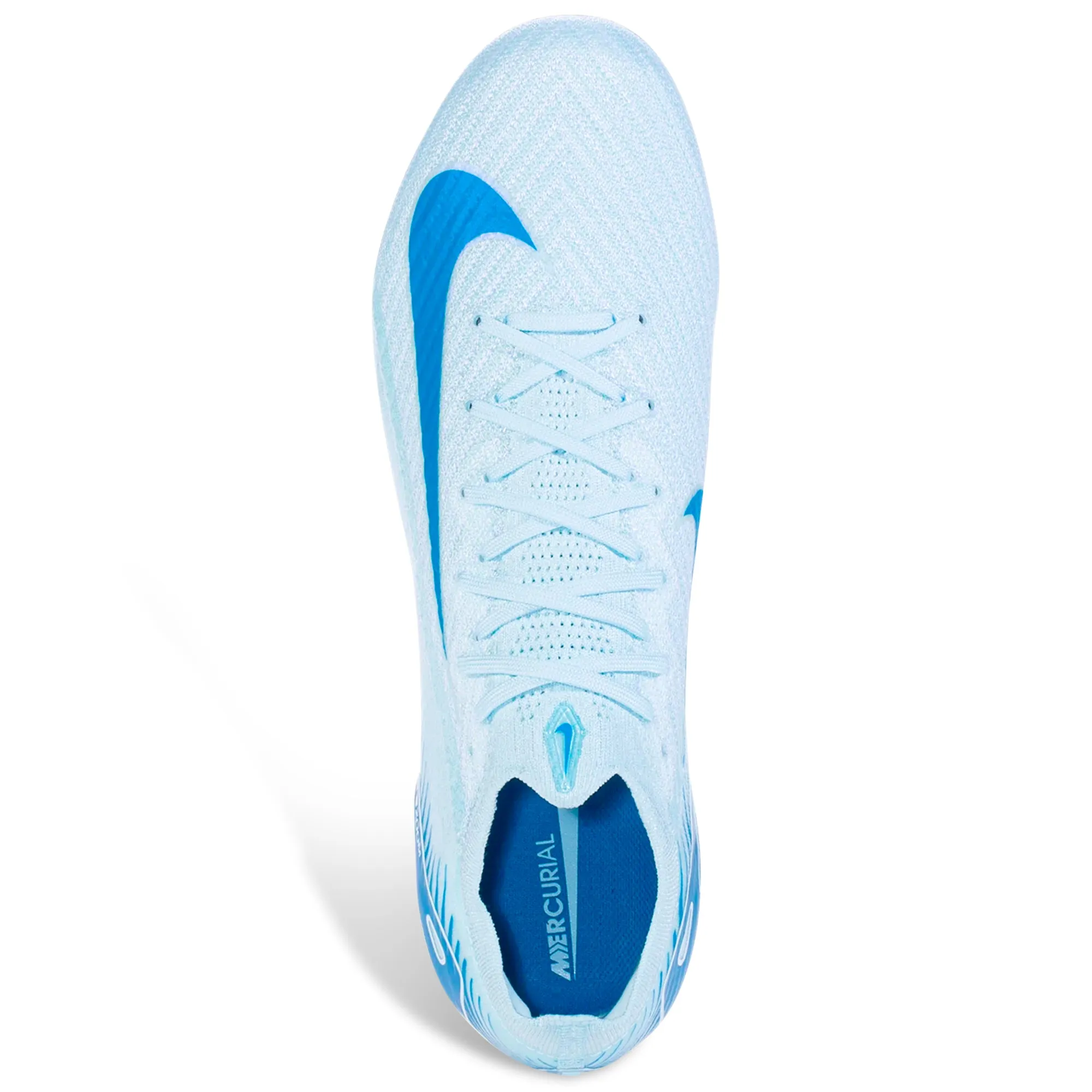 Nike Zoom Vapor 16 Elite FG Soccer Cleats (Glacier Blue/Blue Orbit)