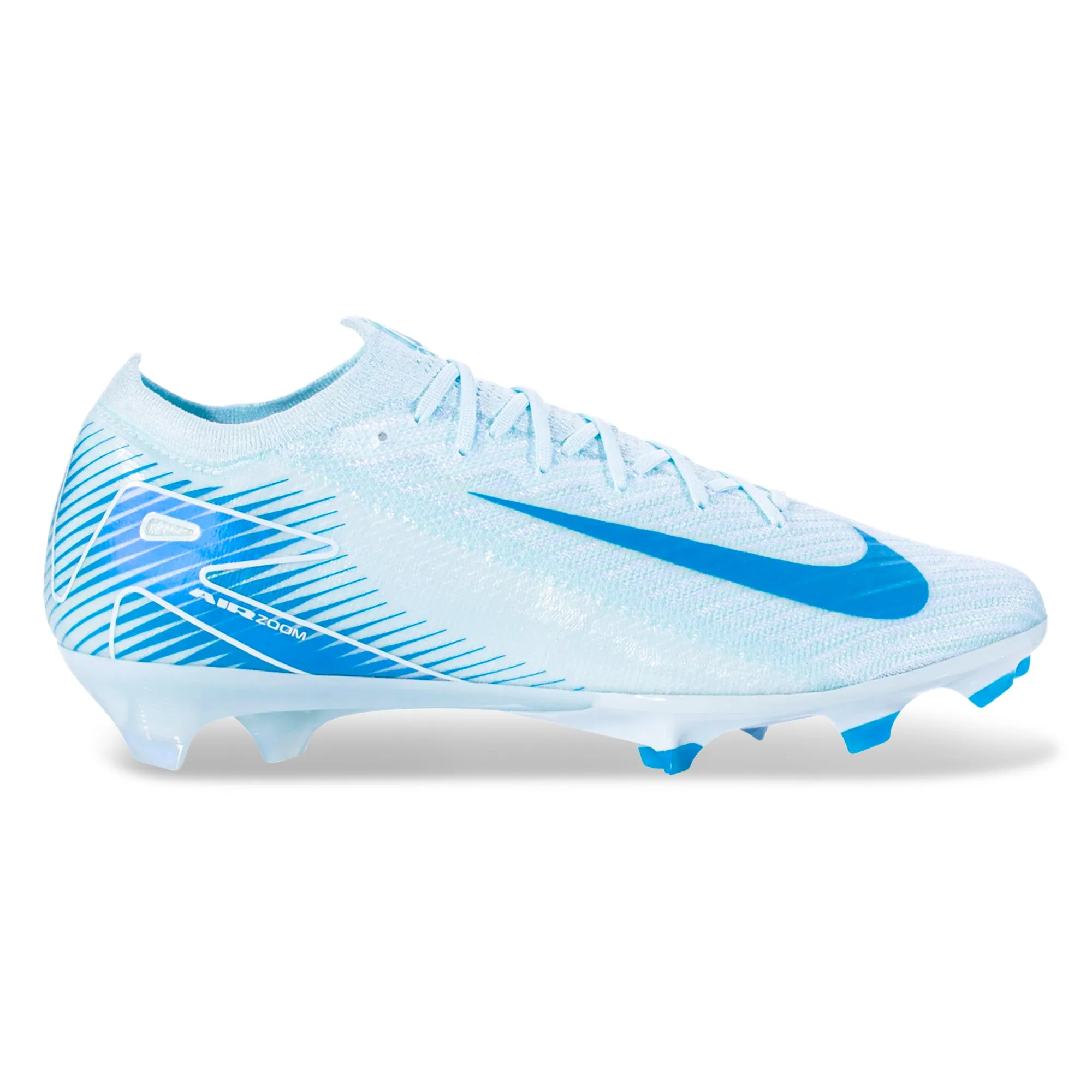 Nike Zoom Vapor 16 Elite FG Soccer Cleats (Glacier Blue/Blue Orbit)