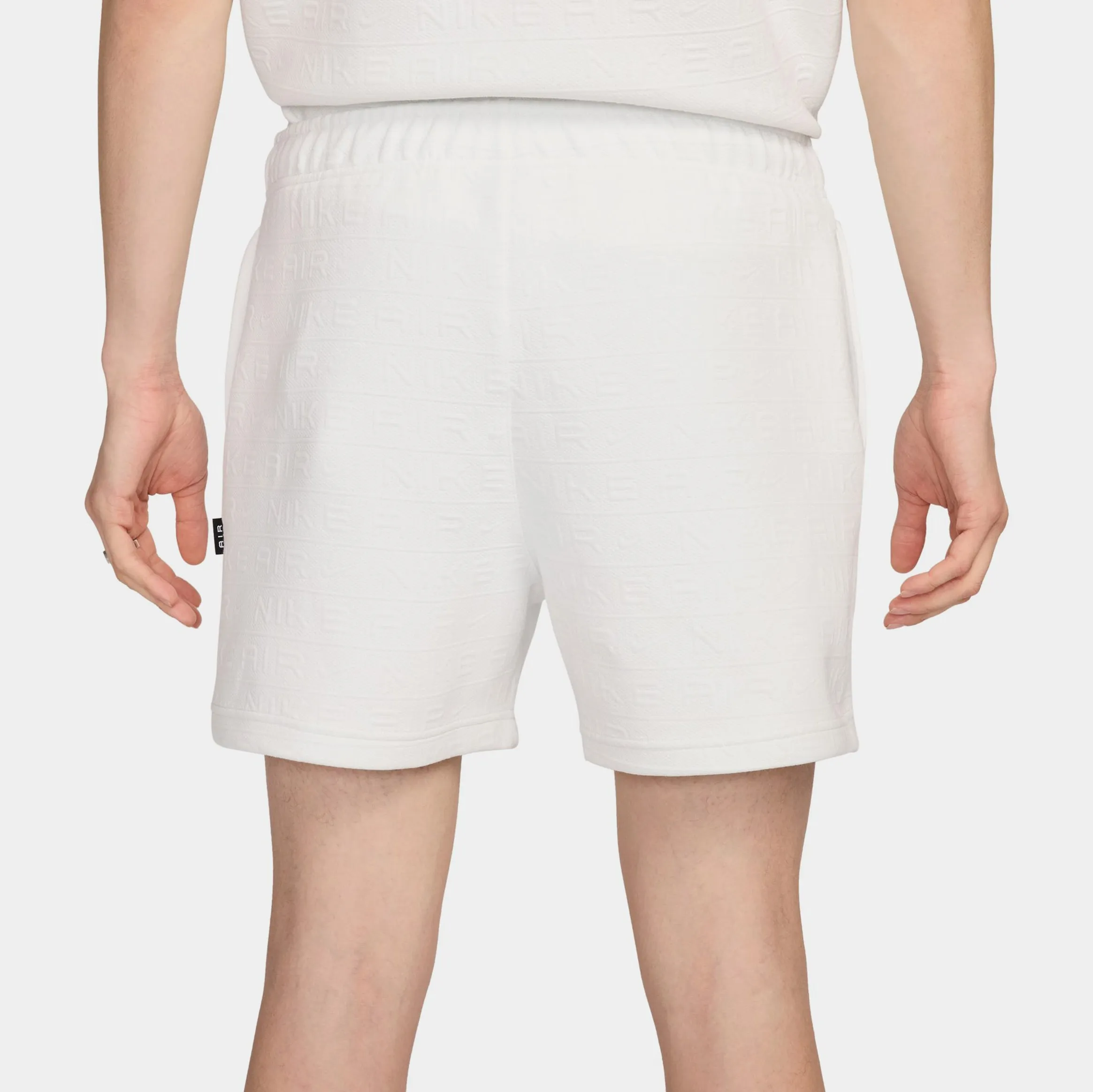 NSW Air Mens Fleece Shorts (Summit White)